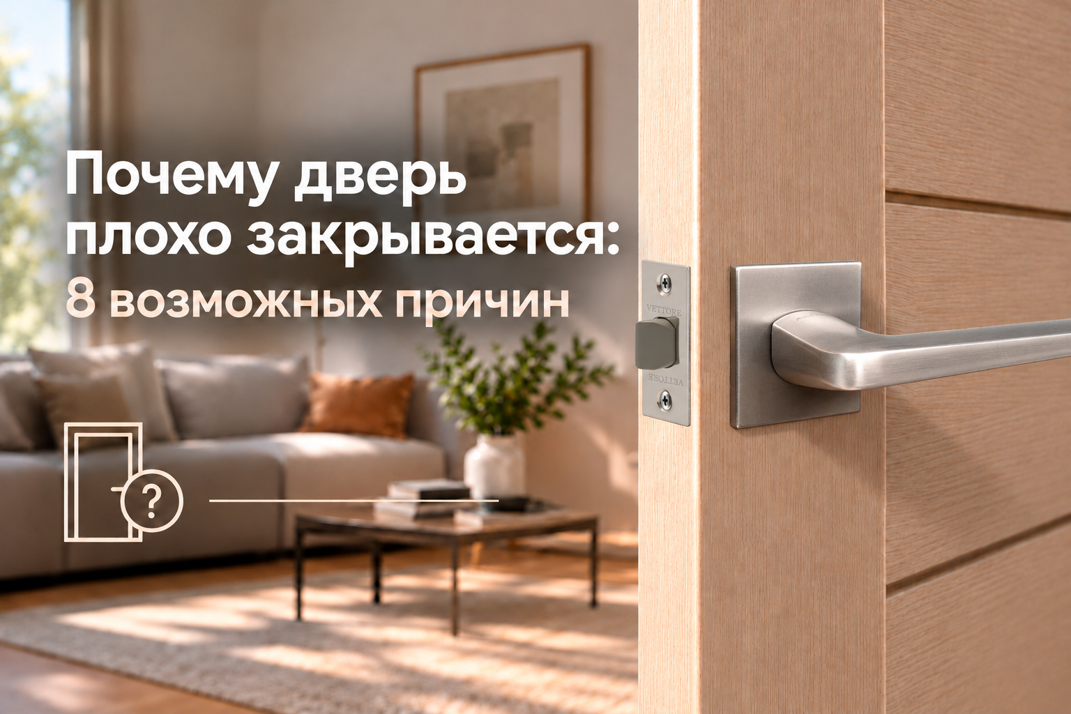 Почему дверь плохо закрывается: 8 возможных причин Почему дверь плохо закрывается: 8 возможных причин