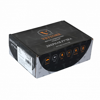 VETTORE R21.190 MCP/BL  (Матовый Хром/Чёрная Вставка)